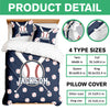 Personalized Custom Name Baseball Bedding Set Gift For Sport Player TH10 896693