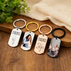 Custom Photo I Love You Mom Holding Hands Metal Keychain CH07 911180