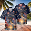 Personalized US 250th Anniversary 1776-2026 Liberty Bell Patriotic Hawaiian Shirt LM32 669359