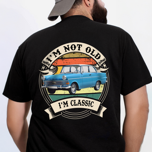 This Is How I Roll - Custom Car Photo Route 66 Vintage Back Side Dark Shirt CH07 896600