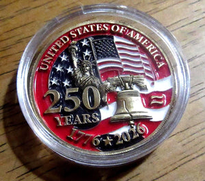 1776-2026 - 250th Anniversary United States of America Commemorative Challenge Coin LM32 897801