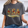 Retro USA 250 Comfort Shirt, Independence Day Shirt, Celebrate 250th Anniversary LM32 897911
