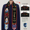 Custom Photo Class of 2026 Country Flag Graduation Stole HA75 898892