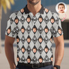 Custom Photo Golf Dad Polo Gift For Golfer HO82 901100