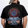 America 250 Firework Back Shirt TH10 894639