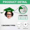 Custom Funny Face Class of 2026 Graduation Acrylic Pin HA75 921028