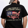 250 Years Of Defending Liberty Back Shirt TH10 894679