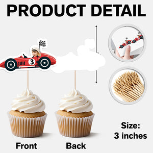 Custom Face Facing Party Cupcake Toppers Personalised Birthday Gift Party Decor HO82 893578