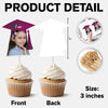Custom Photo Graduation Decoration Cupcake Toppers HA75 892002