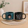 Custom Photo Our First Father Mother's Day Together Pottery Mug for New Mom New Dad LM32 899625