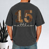 Custom Football Number & Name Faux Patchwork Back Comfort Shirt HO82 903396