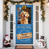 Custom Cute 3D Dog Merry Woofmas Christmas Decoration Door Cover LM32 897121