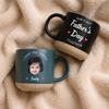 Custom Photo Our First Father Mother's Day Together Pottery Mug for New Mom New Dad LM32 899625