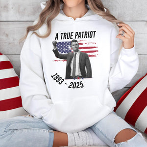 Charlie Kirk - A True Patriot Bright Shirt LM32 65437