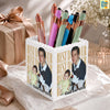 Personalized Photo Best Dad Ever Building Block Pen Holder - Gift For Family, Father's Day LM32 669071
