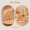 Custom Elephant Family Shaped Wooden Puzzle - Mothers Day Father Day Gifts CH07 910524