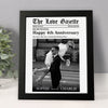 The Love Gazette Custom Couple Photo Newspaper Style Poster Canvas Anniversary Gift for Couple CH07 896484