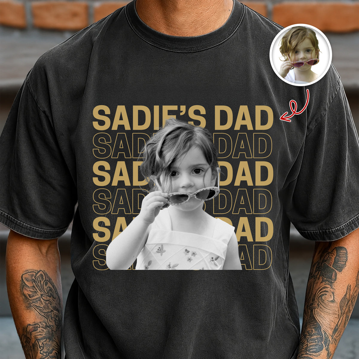 Custom Vintage Photo Dad, Mom Comfort Shirt HO82 902688