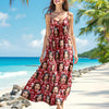 Custom Bestie Photo Coquette Pink Bows Hawaii Maxi Dress LM32 893397