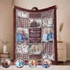 Custom Photo When You Miss Me Memorial Blanket TH10 896095