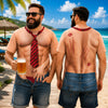 Personalized Imitation Genuine Men's Sexy Nude Funny 3D Shirt HO82 903090