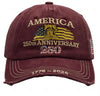 Bald 250th Anniversary 1776 2026 USA Embroidered Cap LM32 669027