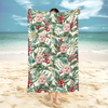 Custom Hawaii In The Air Face Human Photo Beach Towel HO82 894006