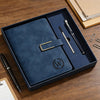 Custom Journal Engraved Leather Notebook Set With Pen, Gift For Dad, Family Gift LM32 899341