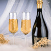 Personalized Champagne Flutes Glass For Bachelorette, Wedding, Bridesmaid Party LM32 899817