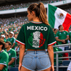 Custom Name Mexico Split Soccer Personalized Jersey Crop Tee For Sport Lovers HA75 921804