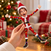 Custom Funny Christmas Shocked Custom Face Poseable Body Mini Me Doll - Custom Ugly Dolls Gifts HA75 919582