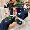 Custom Dog Photo Happy Howlidays Pajamas For Christmas TH10 894361