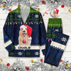 Custom Dog Photo Happy Howlidays Pajamas For Christmas TH10 894361