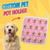 Custom Photo And Name On Oven Mitt Gift For Pet Lover TH10 898919