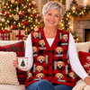 Custom Photo And Name Cardigan Vest For Dog/Cat Lover TH10 171701
