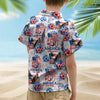 Personalized USA 250th Anniversary 1776–2026 Kid Hawaii Shirt – Patriotic Eagle Flag Gift for 4th of July TH10 169397