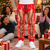 Personalized Funny Hairy Legs Men's Red See Through Sweatpants HO82 904136