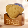 Personalized Best Dad Ever Engraved Hat Holder - Gift For Dad, Father's Day Gift HO82 902658