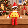 Christmas Elf Costume 3D Printed Figure, Butter & Dumpling Squishy Elf Decor HO82 904046