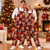 Custom Dog Cat Photo With Christmas Caro Pattern Overall Jumpsuit - Gift For Dog Cat Lovers HO82 903876