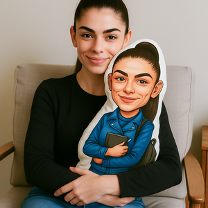 Custom Cartoon Photo Shaped Pillow Gift For Family CH07 895784