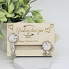 Personalized Funny Dirty Valentine's Day Wooden Gift Card Holder, Gift For Couple, For Boyfriend, Girlfriend, For Him HO82 901126