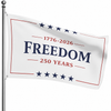250 Years Freedom, 250 Years Patriotic American 1776 - 2026 Garden Flag TH10 170059