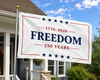 250 Years Freedom, 250 Years Patriotic American 1776 - 2026 Garden Flag TH10 170059