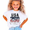 U.S.A 250 Years Of Freedom Kids Shirt TH10 170101