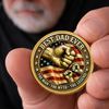 Custom Best Dad Ever Fist Bumps With Kids' Names Coin - Fathers Day Gift, Veteran Grandpa, Papa Gift HO82 902404
