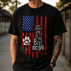 Happy Father's Day To Best Dog Dad Flag Dark Shirt CH07 911778