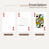 Custom Photo Wedding Playing Cards - Personalized Wedding Guest Book Alternative, Newlywed Gift HO82 903260
