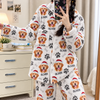 Custom Photo With Dog Cat Paw Fluffy Loungewear HO82 903808