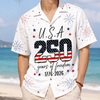 USA 250 Years of Freedom Hawaii Shirt 1776-2026 Patriotic Gift CH07 911748